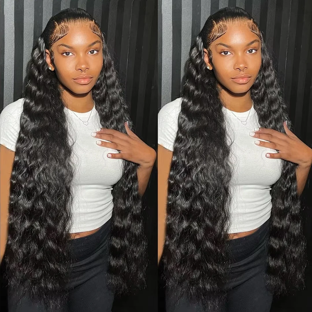 13x6 Remy Hd Loose Wave Curly Lace Frontal Wigs 30 36 40Inch Brazilian Pre Plucked Deep Water Wave Lace Front 100 Human Hair Wig
13x6 Remy Hd Loose Wave Curly Lace Frontal Wigs 30 36 40Inch Brazilian Pre Plucked Deep Water Wave Lace Front 100 Human Hair Wig