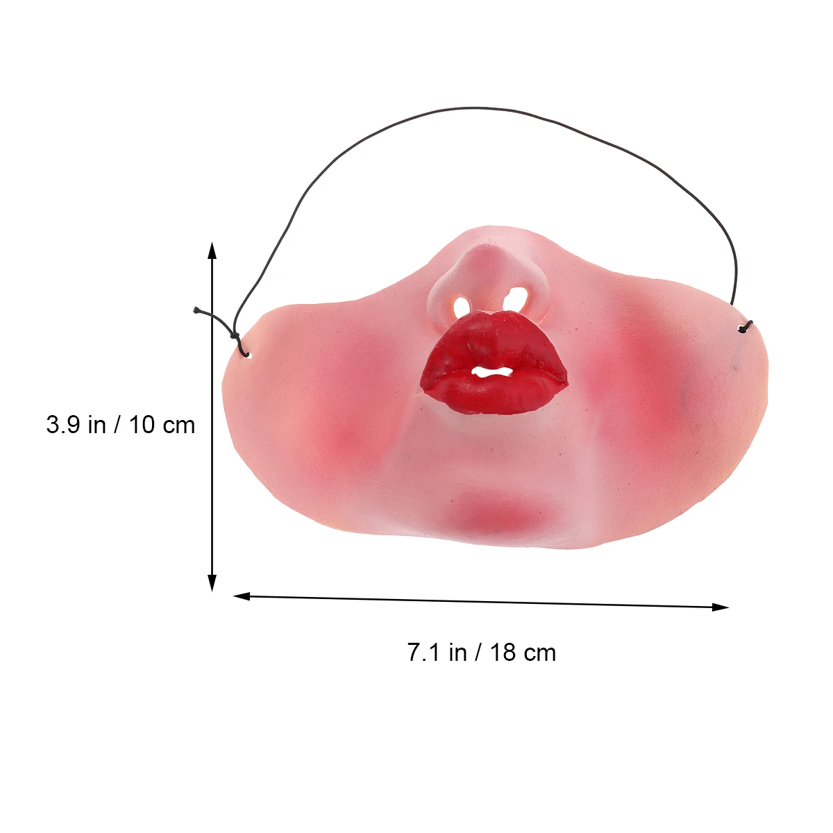 High Lips mask for Adults Novelty Funny Expressive Face Cover Best Gift Christmas Halloween Mask Festival
High Lips mask for Adults Novelty Funny Expressive Face Cover Best Gift Christmas Halloween Mask Festival