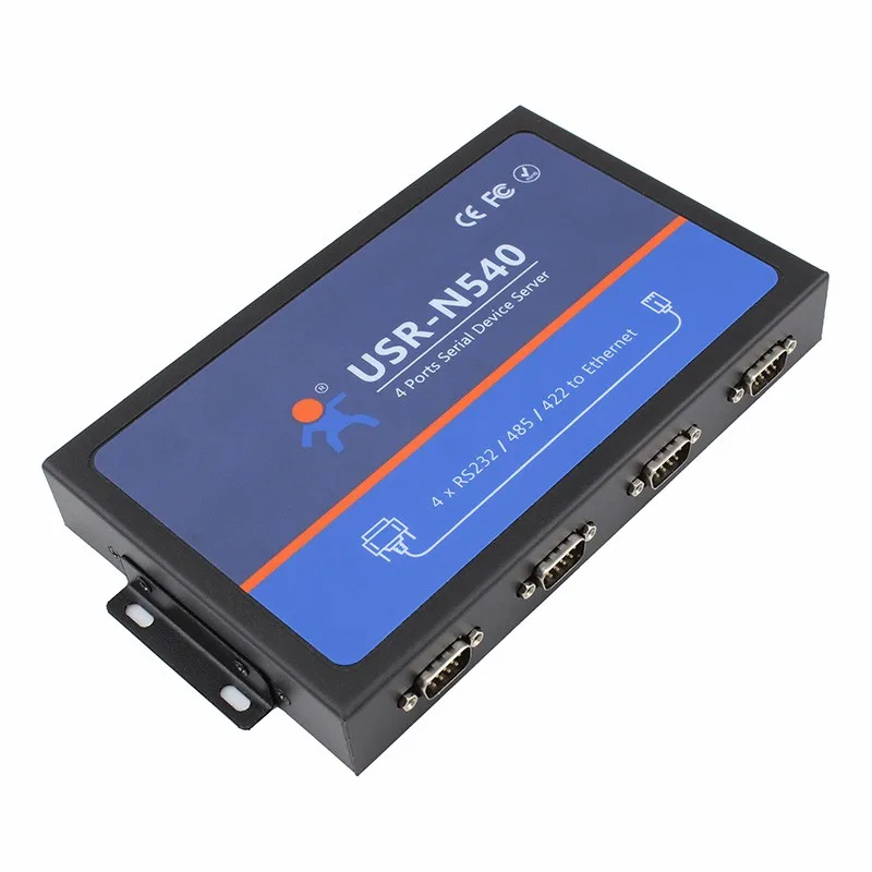 USR-N540 Конвертер с 4 последовательными портами RS232 Rs485 Rs422 в Ethernet Tcp/ip
USR-N540 Конвертер с 4 последовательными портами RS232 Rs485 Rs422 в Ethernet Tcp/ip