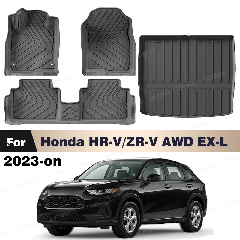 LUTEHIL For Honda HR-V/ZR-V AWD EX-L 2023-on 2024 All-Weather TPE Floor Mat Trunk Mat Carpet Cover Auto Interior Accessories
LUTEHIL For Honda HR-V/ZR-V AWD EX-L 2023-on 2024 All-Weather TPE Floor Mat Trunk Mat Carpet Cover Auto Interior Accessories
