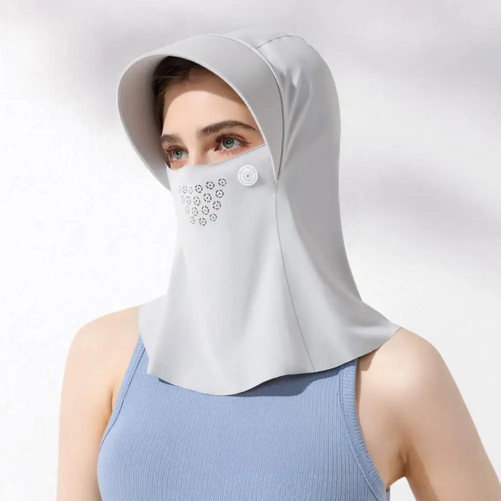 Women's UV Protection Balaclava Hat Summer Ice Silk Full Face Helmet Liner with Brim UPF 50+ Cooling Hood Neck Gaiter for Sports
Women's UV Protection Balaclava Hat Summer Ice Silk Full Face Helmet Liner with Brim UPF 50+ Cooling Hood Neck Gaiter for Sports