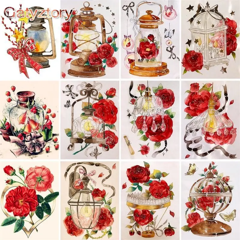 GATYZTORY 60x75cm Painting By Numbers For Adults Red Flowers DIY Picture By Numbers On Canvas Frameless Home Decor Unique Gift
GATYZTORY 60x75cm Painting By Numbers For Adults Red Flowers DIY Picture By Numbers On Canvas Frameless Home Decor Unique Gift