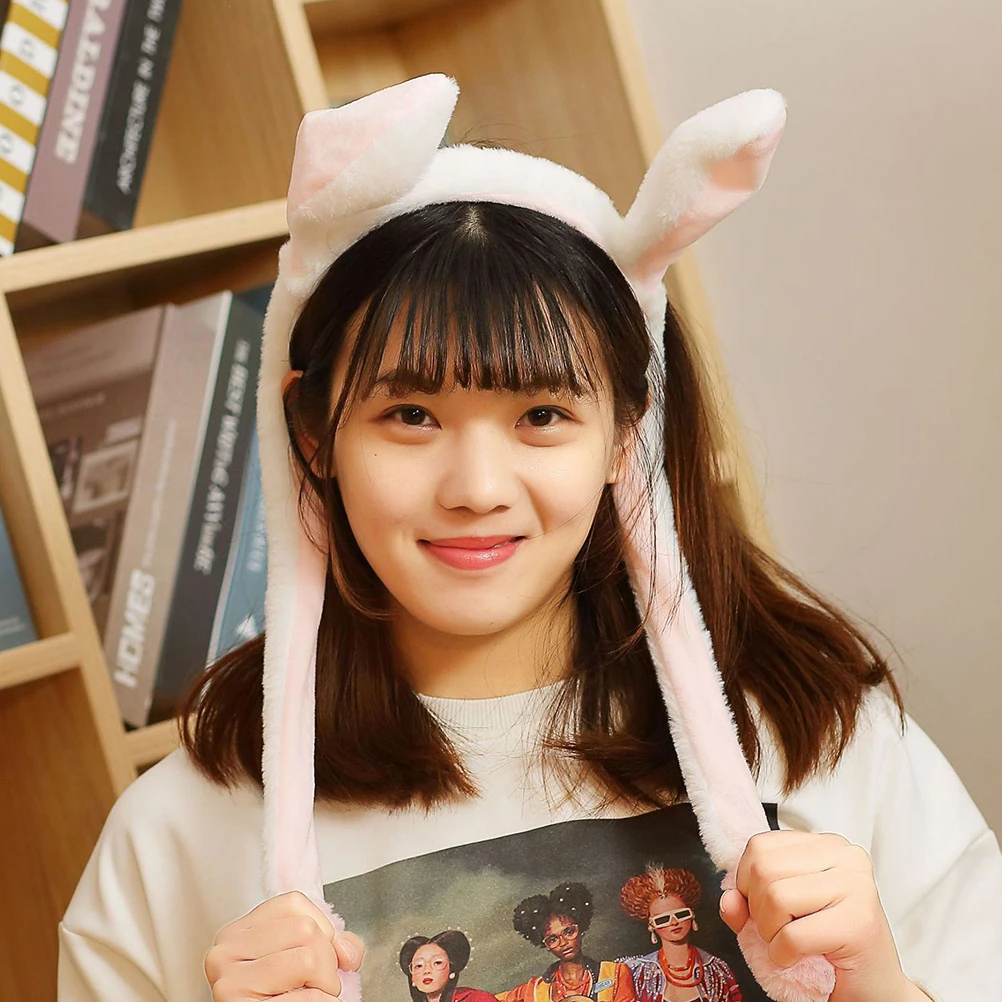 Bunny Ear Headband Hair Band Girl Headwear Ears Moving Wrap Animal Hairband Halloween Cosplay Pink White Winter Warm Fuzzy
Bunny Ear Headband Hair Band Girl Headwear Ears Moving Wrap Animal Hairband Halloween Cosplay Pink White Winter Warm Fuzzy