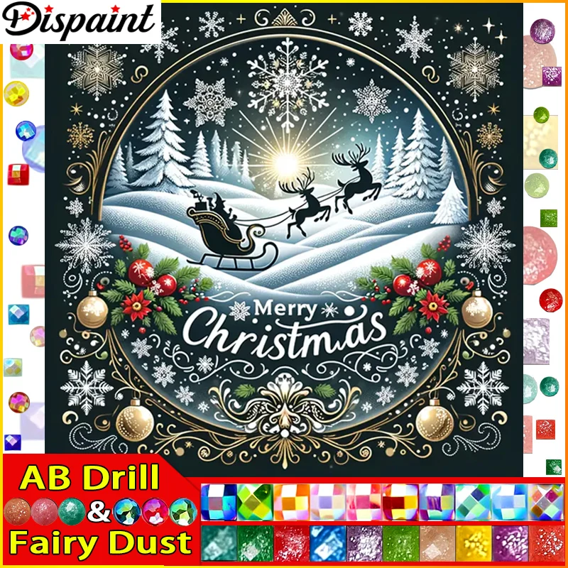 Dispaint Fairy Dust AB 5D Алмазная вышивка Набор для рукоделия "Снежинка Дерево" Diy Алмазная картина Вышивка крестиком Украшение дома
Dispaint Fairy Dust AB 5D Алмазная вышивка Набор для рукоделия "Снежинка Дерево" Diy Алмазная картина Вышивка крестиком Украшение дома