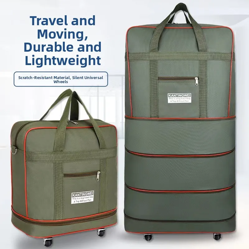 Waterproof Oxford Cloth Luggage Bag Large Capacity Travel Bag Carry-On Bag for Moving Abroad Fashionable European Style Youth...
Waterproof Oxford Cloth Luggage Bag Large Capacity Travel Bag Carry-On Bag for Moving Abroad Fashionable European Style Youth...