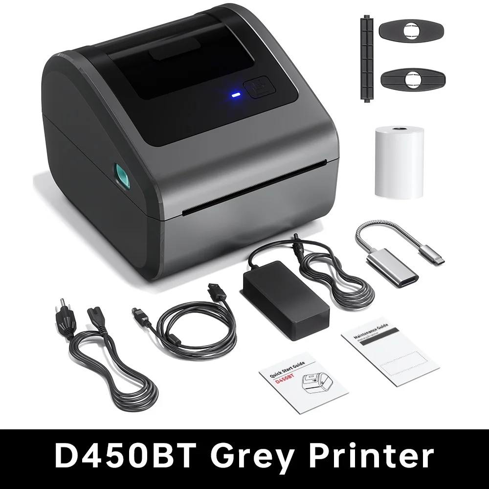 D450BT Bluetooth термопринтер этикеток 4x6 беспроводной производитель многоплатформенный готовый для малого бизнеса доставка нужен адрес 
D450BT Bluetooth термопринтер этикеток 4x6 беспроводной производитель многоплатформенный готовый для малого бизнеса доставка нужен адрес
