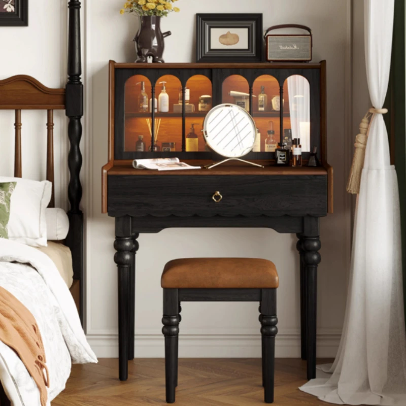 Women Makeup Organizer Vanity Table Wood Storage Drawers Space Saving Dressers Unique Small Penteadeira Quarto Bedroom Furniture
Women Makeup Organizer Vanity Table Wood Storage Drawers Space Saving Dressers Unique Small Penteadeira Quarto Bedroom Furniture