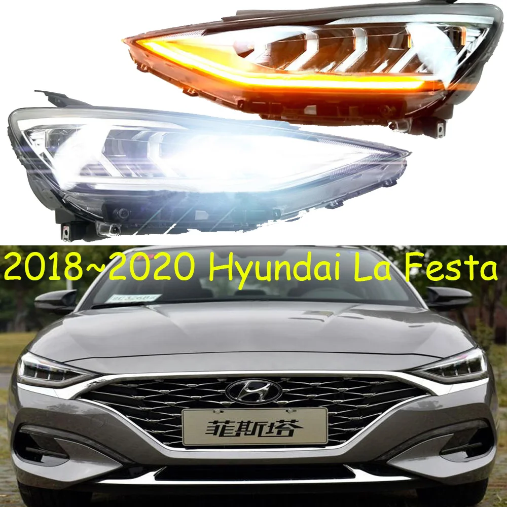 1pcs 2018~2020y car bupmer head light for Hyundai La Festa headlight car accessories LED DRL fog for Hyundai La Festa headlamp
1pcs 2018~2020y car bupmer head light for Hyundai La Festa headlight car accessories LED DRL fog for Hyundai La Festa headlamp