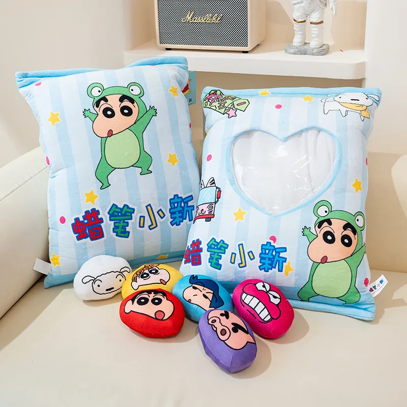 Crayon Shin-chan Snack Bag Plush Toy Pillow Creative Japanese Snack Package Stuffed Doll Fluffy Shinchan Throw Pillow Cushion
Crayon Shin-chan Snack Bag Plush Toy Pillow Creative Japanese Snack Package Stuffed Doll Fluffy Shinchan Throw Pillow Cushion
