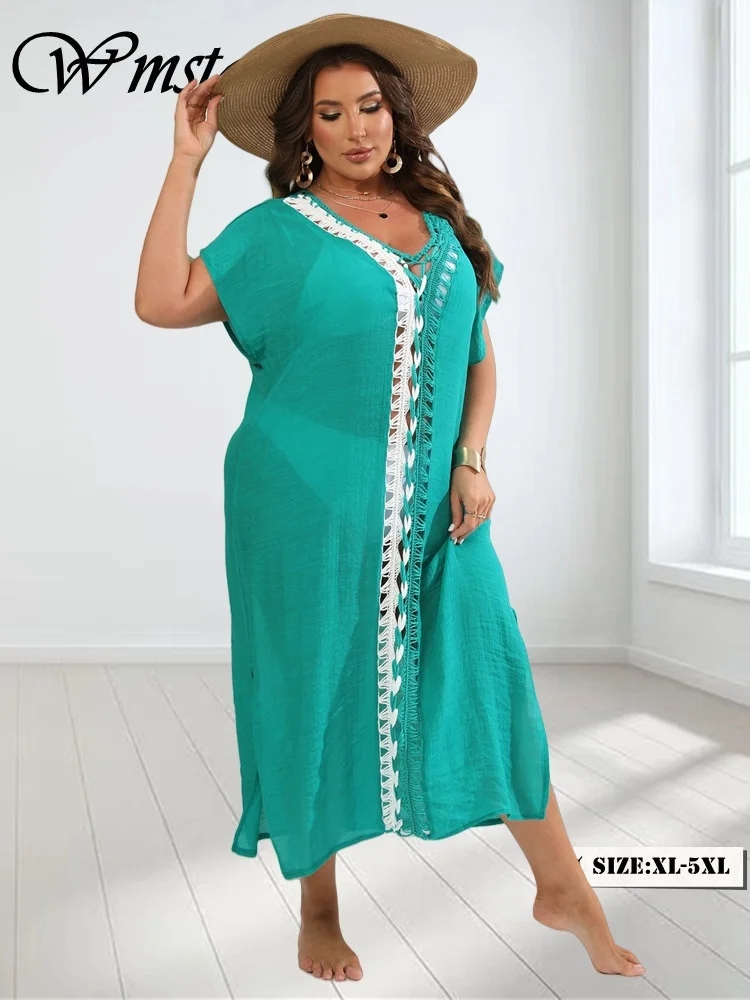 Wmstar Plus Size Dresses for Women 2025 Sweet Elegant Mesh Summer Holiday Beach Clothes Maxi Dresses Wholesale Dropshipping
Wmstar Plus Size Dresses for Women 2025 Sweet Elegant Mesh Summer Holiday Beach Clothes Maxi Dresses Wholesale Dropshipping