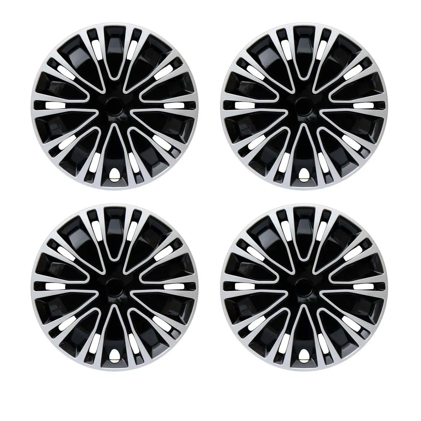 4x15 Inch Black Wheel Covers Snap On Full Hub Caps Fit For R15 Tire & Steel Rim+
4x15 Inch Black Wheel Covers Snap On Full Hub Caps Fit For R15 Tire & Steel Rim+