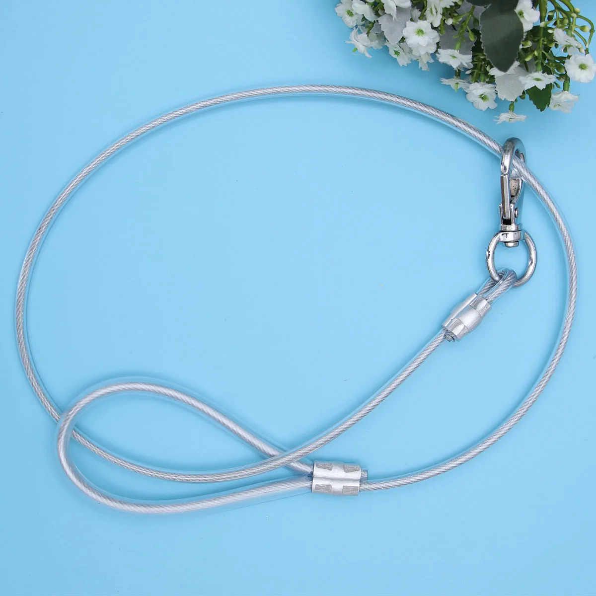 Pet Traction Belt Dog Grooming Cable Control Leash Anti-bite Strap Wrapped Steel Wire
Pet Traction Belt Dog Grooming Cable Control Leash Anti-bite Strap Wrapped Steel Wire