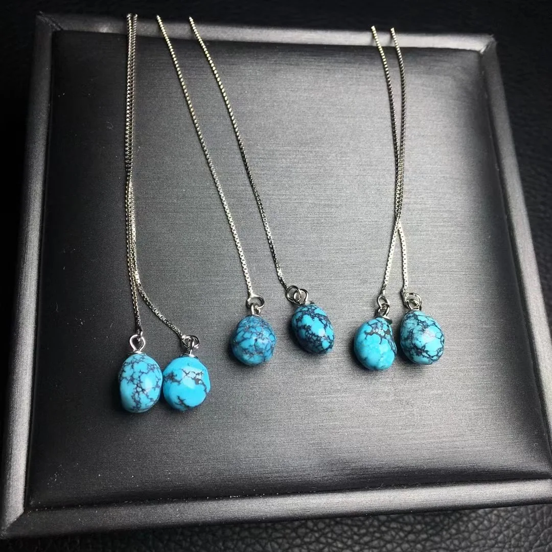 Natural Turquoise Crystal Earrings Line For Women Drop Earrings Temperament Light Luxury Jewelry Gift Accessories
Natural Turquoise Crystal Earrings Line For Women Drop Earrings Temperament Light Luxury Jewelry Gift Accessories