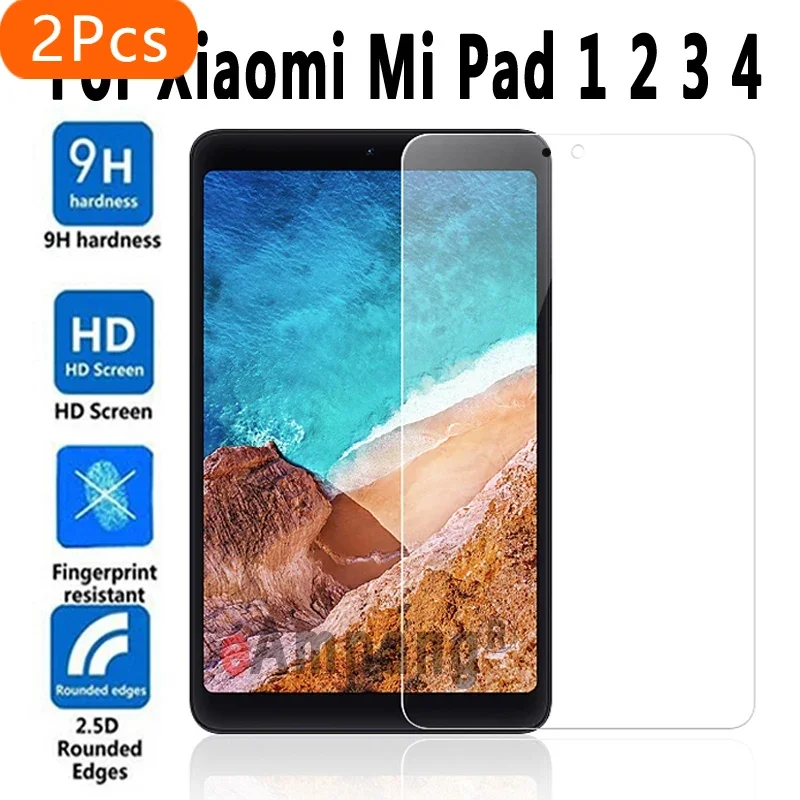 2Pcs 9H HD Tempered Glass screen protector for Xiaomi MiPad 1 2 3 4 For Xiaomi Mi Pad 3 2 1 7.9 / 4 8.0 / 4 Plus 10.1 inch Film
2Pcs 9H HD Tempered Glass screen protector for Xiaomi MiPad 1 2 3 4 For Xiaomi Mi Pad 3 2 1 7.9 / 4 8.0 / 4 Plus 10.1 inch Film