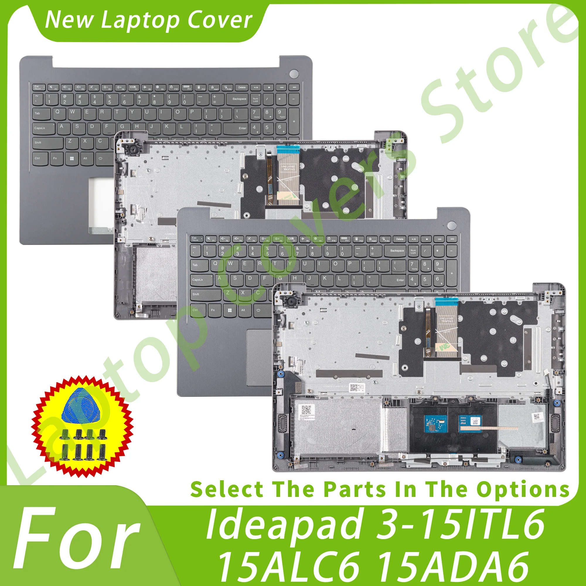 Чехол для Ideapad 3 15ADA6 3 15ALC6 3-15ITL6 2021, сменная сенсорная панель серого цвета/динамик 15,6 дюйма
Чехол для Ideapad 3 15ADA6 3 15ALC6 3-15ITL6 2021, сменная сенсорная панель серого цвета/динамик 15,6 дюйма