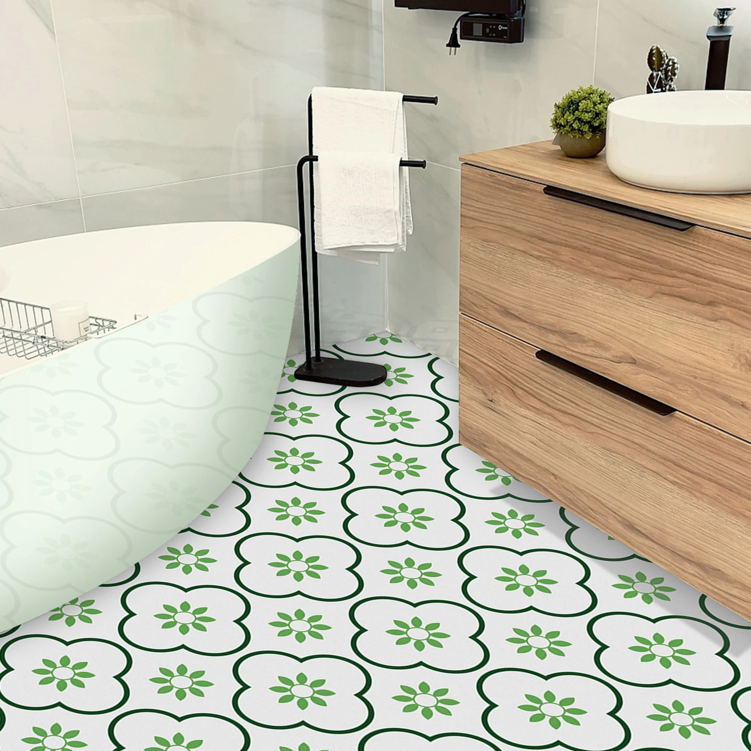 Vinyl Flooring Peel and Stick Floor Tiles Self Adhesive Anti-slip Waterproof Wall & floor Stickers for Home Decor
Vinyl Flooring Peel and Stick Floor Tiles Self Adhesive Anti-slip Waterproof Wall & floor Stickers for Home Decor