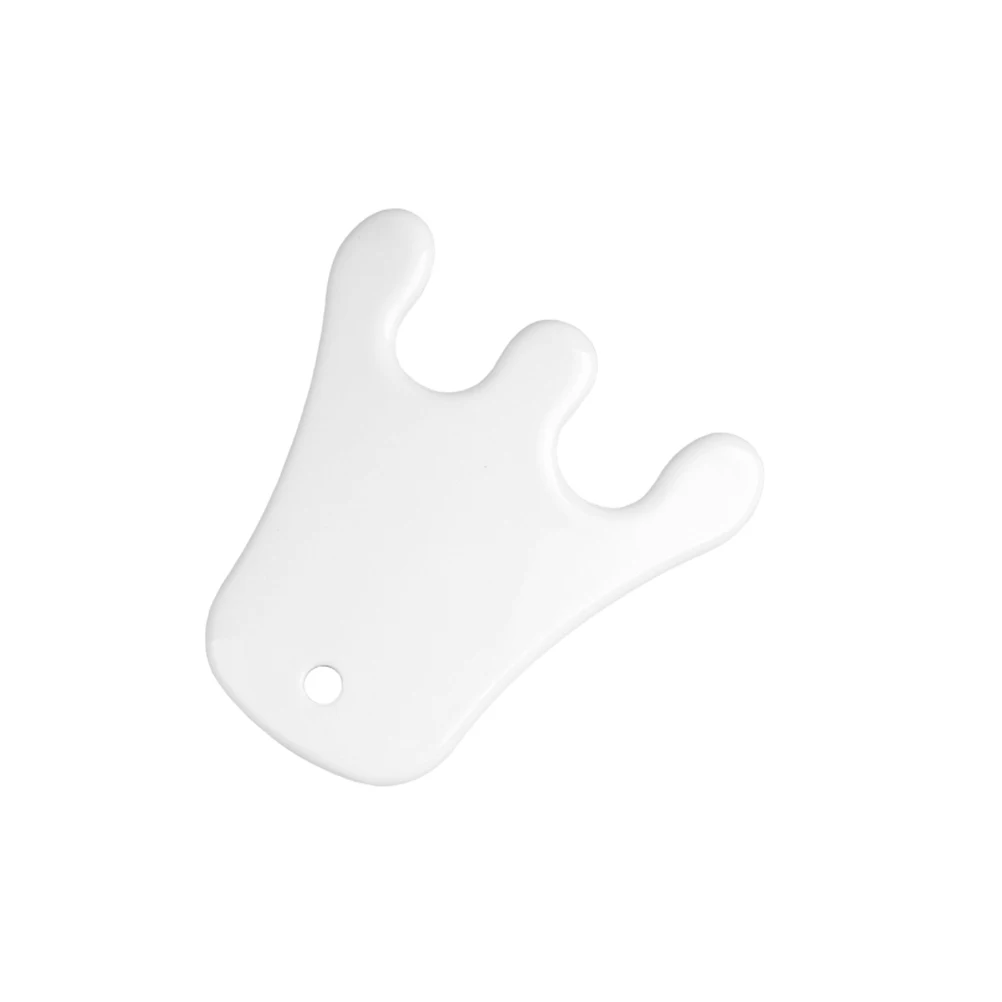 Ceramic Massaging Board Facial Firming Anti Aging Jade Face Scraping Neck Hip Massager Beauty Accessories White
Ceramic Massaging Board Facial Firming Anti Aging Jade Face Scraping Neck Hip Massager Beauty Accessories White