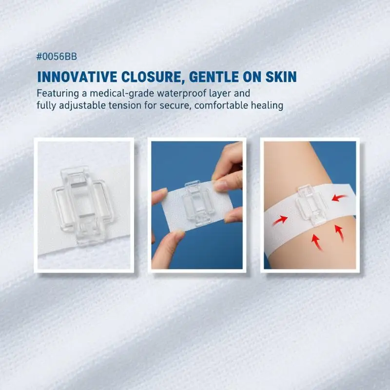 Zipper Band Aid Painless Wound Closure Patch Suture Free Strips Waterproof Dressing for Outdoor Sports Injuries
Zipper Band Aid Painless Wound Closure Patch Suture Free Strips Waterproof Dressing for Outdoor Sports Injuries