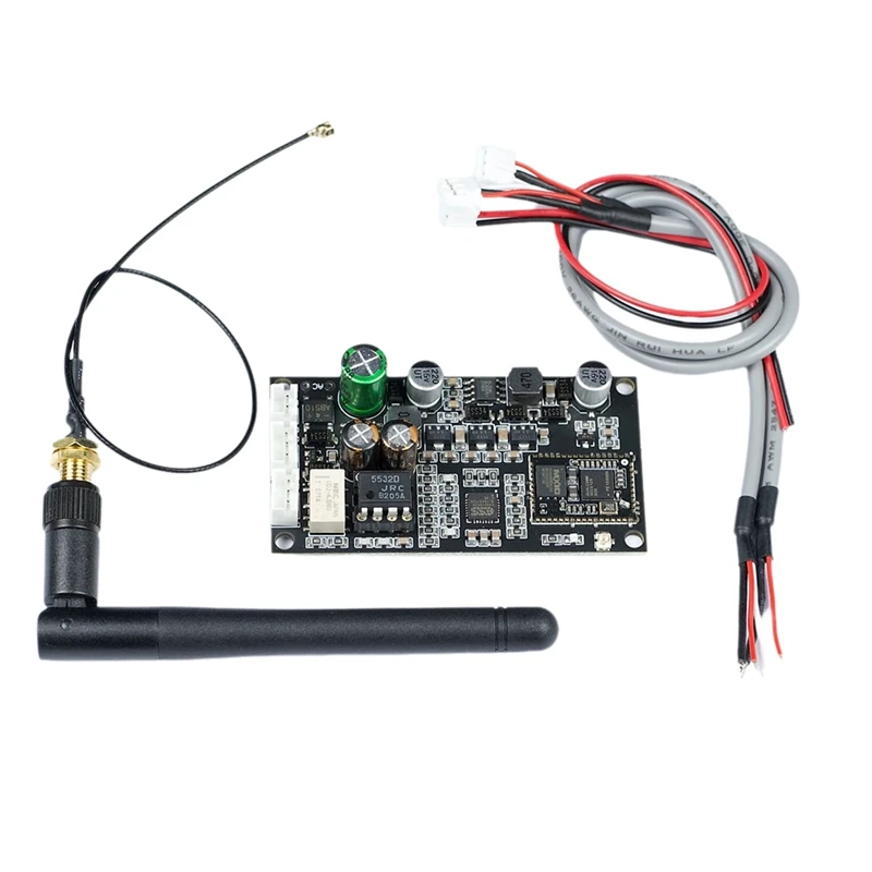 ES9038 Bluetooth 5.1 QCC5125 Wireless Receiving Board ES9018K2M Decode Moudle Support LDAC/APTX 24Bit/96Khz
ES9038 Bluetooth 5.1 QCC5125 Wireless Receiving Board ES9018K2M Decode Moudle Support LDAC/APTX 24Bit/96Khz
