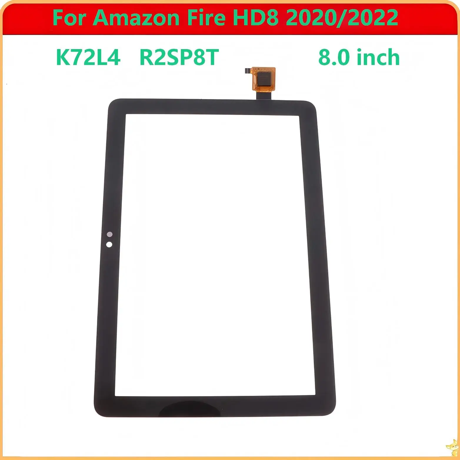 Сенсорный экран A+ для Amxxxx Fire HD8 HD 8 2020 2022 10-го 12-го поколения 8.0" R2SP8T K72LL4 + передняя стеклянная панель OCA LCD для замены
Сенсорный экран A+ для Amxxxx Fire HD8 HD 8 2020 2022 10-го 12-го поколения 8.0" R2SP8T K72LL4 + передняя стеклянная панель OCA LCD для замены