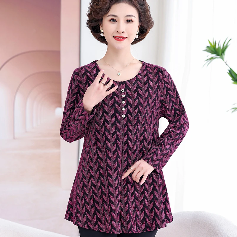 Винтажная футболка с принтом сломанных цветов, повседневная футболка с круглым вырезом и пуговицами, осенние яркие шелковые пуловеры с длинными рукавами, свободные сращенные пуловеры
Винтажная футболка с принтом сломанных цветов, повседневная футболка с круглым вырезом и пуговицами, осенние яркие шелковые пуловеры с длинными рукавами, свободные сращенные пуловеры