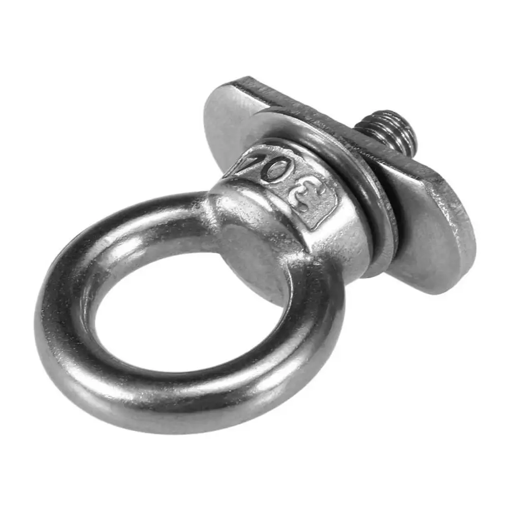 Kayak Track Mount Stainless Steel Load Hook Durable Accessories Lifting Rings No Drill Compatible System Boat
Kayak Track Mount Stainless Steel Load Hook Durable Accessories Lifting Rings No Drill Compatible System Boat