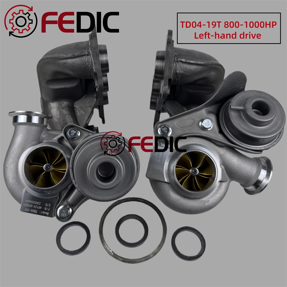 TD04-19T 800-100HP Left-hand drive 49131-07031 49131-07041 for BMW 335i E90 E91 E92 E93 Hybrid TD04-19T MFS Turbocharger
TD04-19T 800-100HP Left-hand drive 49131-07031 49131-07041 for BMW 335i E90 E91 E92 E93 Hybrid TD04-19T MFS Turbocharger