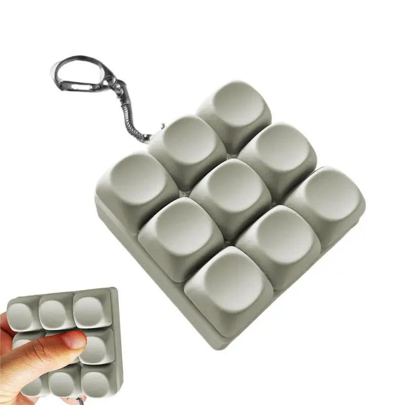 Keyboard Fidget Toy fingertip button Keychain stress relief toys Small Backpack Ornament Purse Pendant Charm Car Key Accessories
Keyboard Fidget Toy fingertip button Keychain stress relief toys Small Backpack Ornament Purse Pendant Charm Car Key Accessories