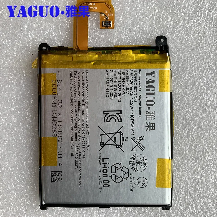 

High Quality Rechargeable 3.8V 3200mAh LIS1543ERPC For Sony Xperia Z2 SO-03 D6502 D6503 L50w Sirius Genuine Phone Battery