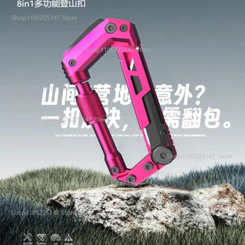 Многофункциональная D-образная быстросъемная карабин-крюк для кемпинга и альпинизма
Многофункциональная D-образная быстросъемная карабин-крюк для кемпинга и альпинизма