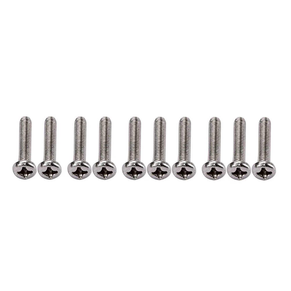 50Pcs Guitar Replacement Parts Saddle Screw 5x17mm Silver Bridge Pin Set for Electric Guitar Lightweight Metal Accessory
50Pcs Guitar Replacement Parts Saddle Screw 5x17mm Silver Bridge Pin Set for Electric Guitar Lightweight Metal Accessory