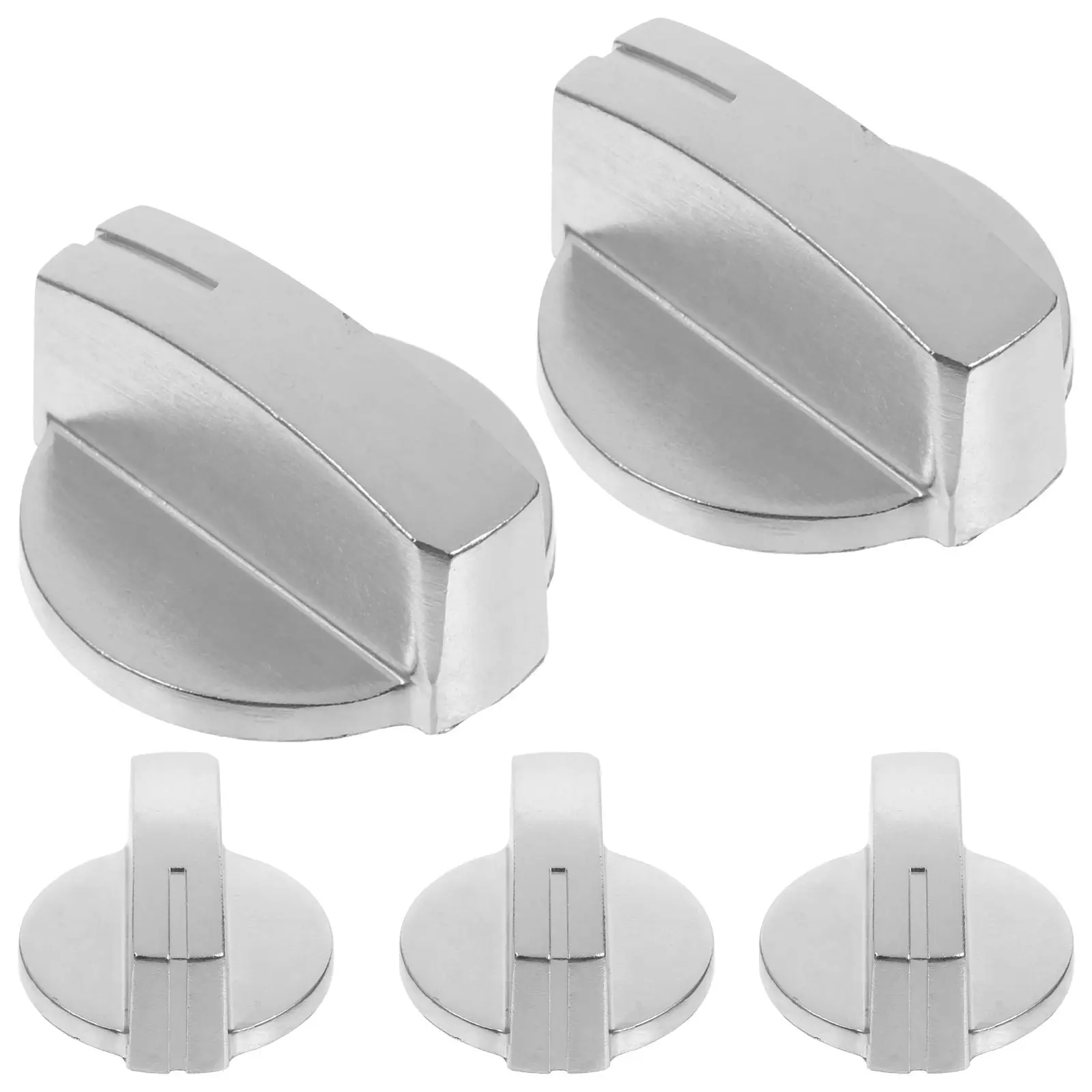 5 Pcs Gas Stove Knob Replacement Stainless Steel Control Buttons Easy Installation Suitable Home Restaurant Kitchen Bar
5 Pcs Gas Stove Knob Replacement Stainless Steel Control Buttons Easy Installation Suitable Home Restaurant Kitchen Bar