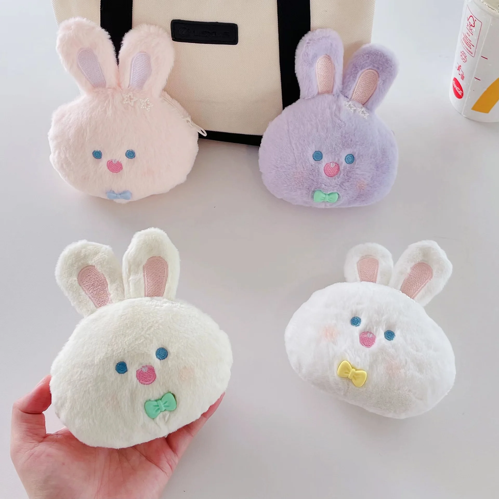 New Delicate New plush rabbit zero wallet pendant bag cute creative coin bag key chain children's day birthday gift
New Delicate New plush rabbit zero wallet pendant bag cute creative coin bag key chain children's day birthday gift