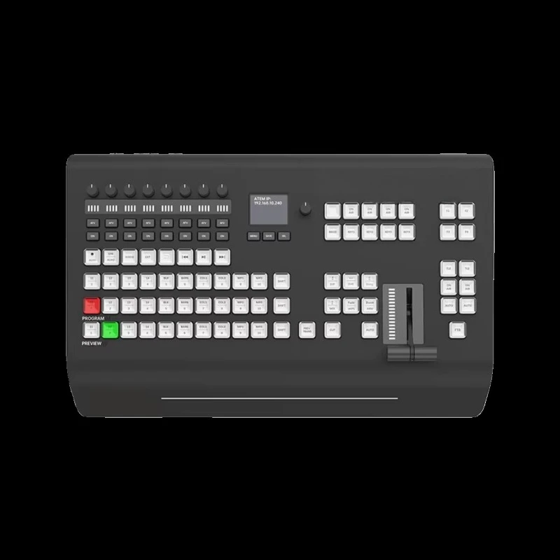 Free Ship Video Switcher Panel Control BMD ATEM 1 M/E Broadcasting Station Black magic design Stream K1700HD
Free Ship Video Switcher Panel Control BMD ATEM 1 M/E Broadcasting Station Black magic design Stream K1700HD