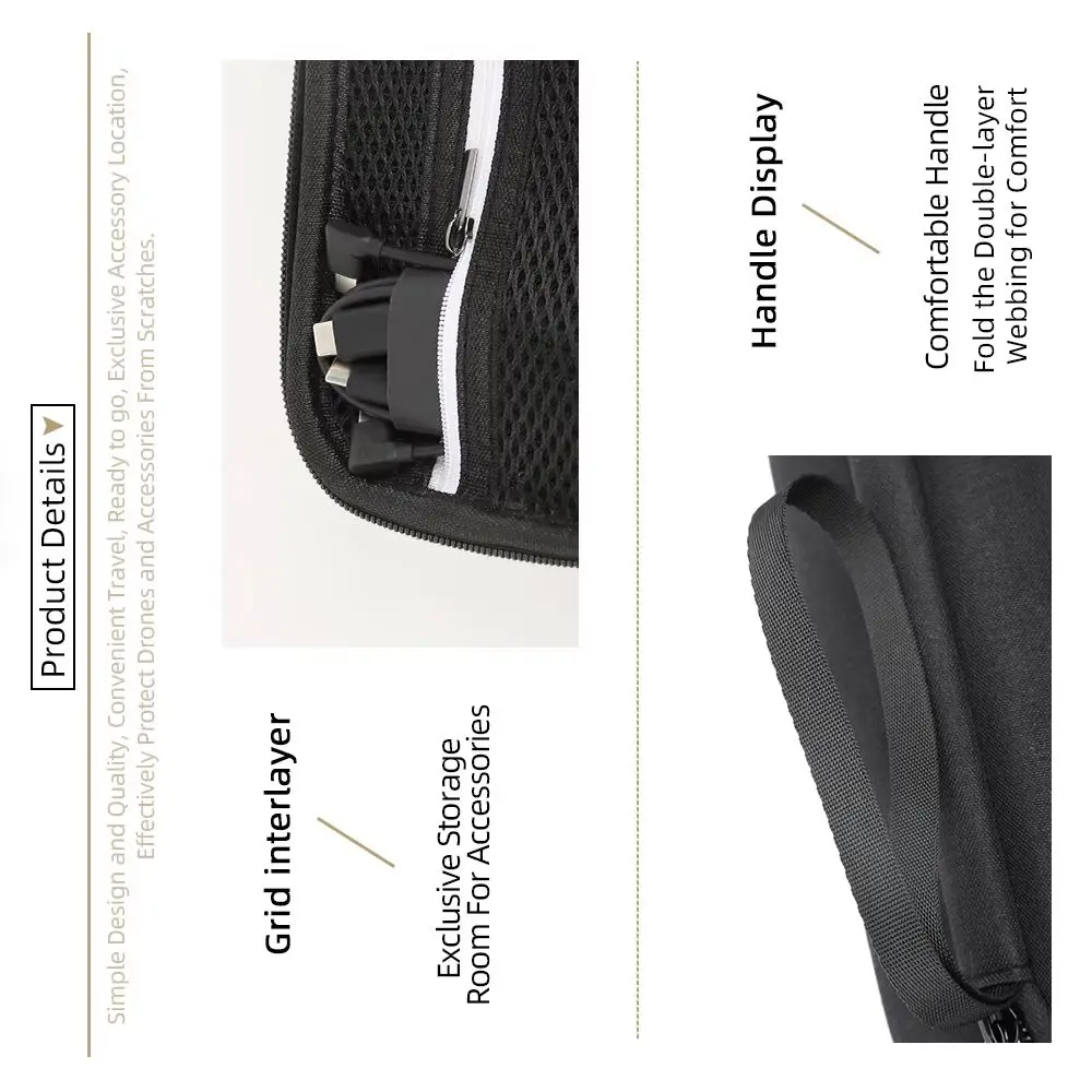 PU Large Capacity Carrying Case for DJI Osmo Mobile 8 dstain-proof gimbal stabilizer Integrated storage box
PU Large Capacity Carrying Case for DJI Osmo Mobile 8 dstain-proof gimbal stabilizer Integrated storage box