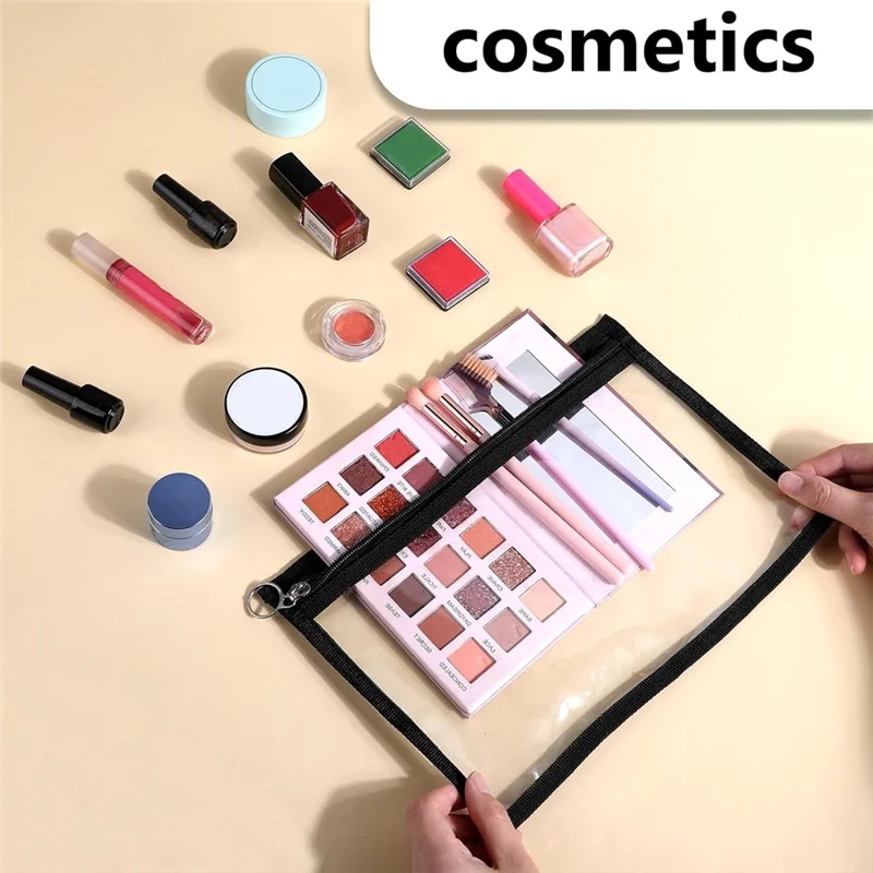 Эффективные 8-прозрачные сумки на молнии, косметичка из ПВХ, конверты для хранения, сумки на молнии для организации товаров для домашнего офиса
Эффективные 8-прозрачные сумки на молнии, косметичка из ПВХ, конверты для хранения, сумки на молнии для организации товаров для домашнего офиса