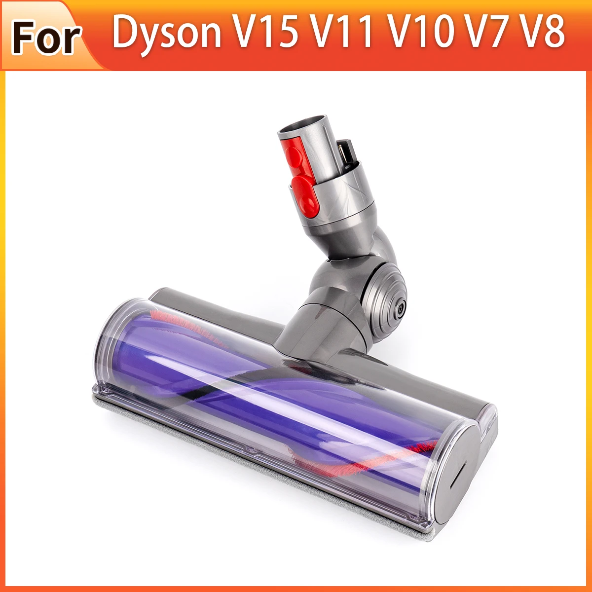 Сменная насадка для щетки для пола для пылесоса Dyson V15 V11 V7 V10 V8, детали ролика с щетиной
Сменная насадка для щетки для пола для пылесоса Dyson V15 V11 V7 V10 V8, детали ролика с щетиной