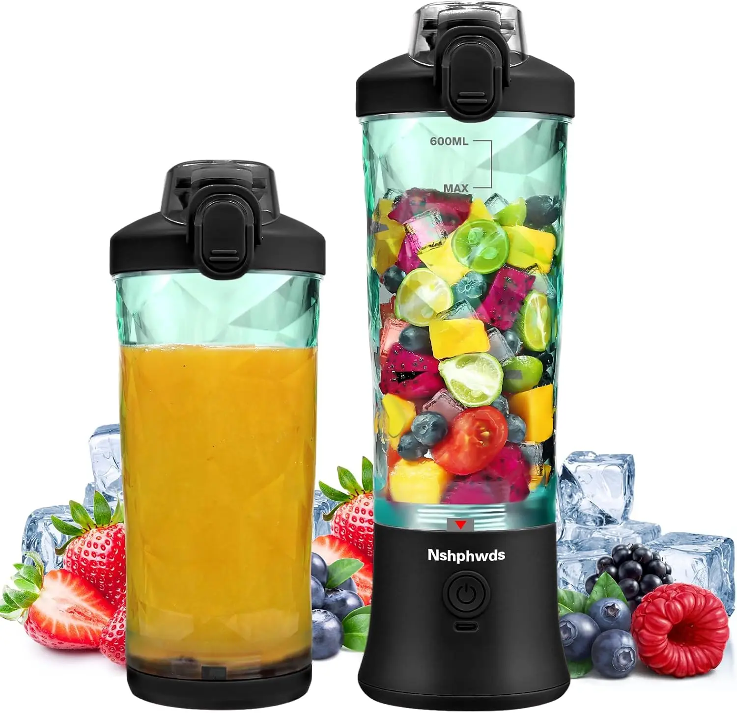 Portable Blender for Smoothies, 20oz BPA-Free, Waterproof Design for Home Gym Outdoor Use
Portable Blender for Smoothies, 20oz BPA-Free, Waterproof Design for Home Gym Outdoor Use