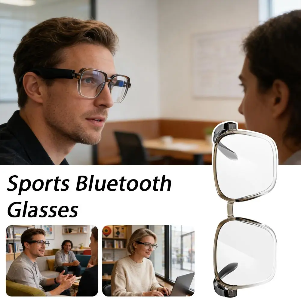 2026 Upgrade AI smart glasees With Camera Video Recording Music Play Bluetooth Call Translation Voice
2026 Upgrade AI smart glasees With Camera Video Recording Music Play Bluetooth Call Translation Voice