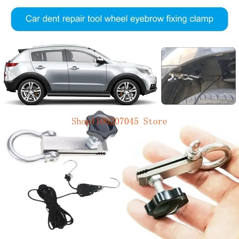 37cd Wheel Eyebrow Stabilization Dents Remover Restoration Clamp Bodywork Removal, Suitable For Mechanic Car Enthusiasts
37cd Wheel Eyebrow Stabilization Dents Remover Restoration Clamp Bodywork Removal, Suitable For Mechanic Car Enthusiasts