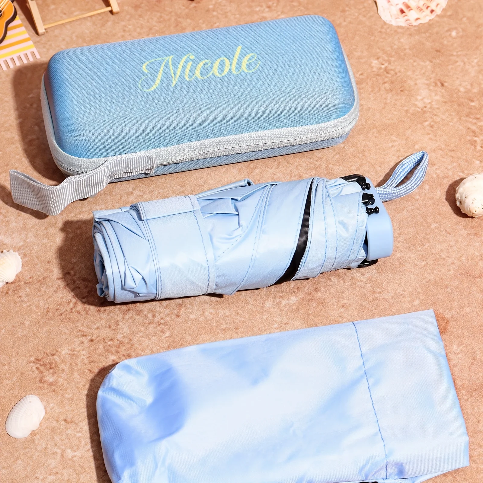 Ультракомпактный портативный зонт для женщин, размером с телефон, для удобной переноски, складной зонт от солнца с футляром, компактный
Ультракомпактный портативный зонт для женщин, размером с телефон, для удобной переноски, складной зонт от солнца с футляром, компактный