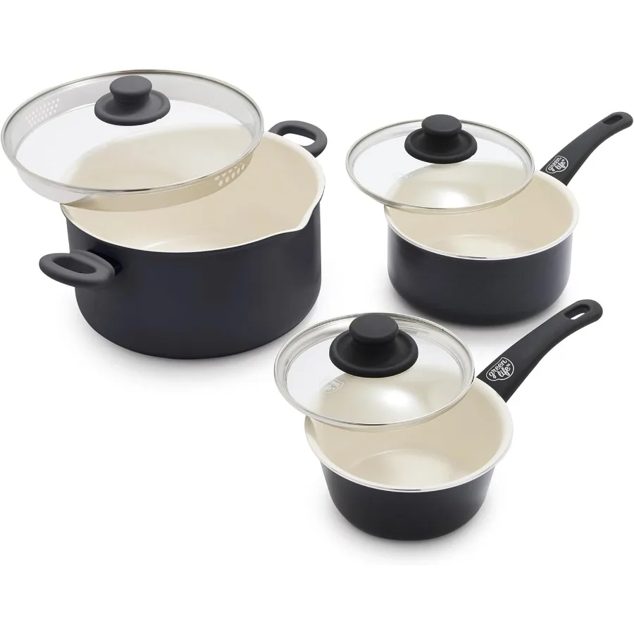 Керамический набор SoftGrip для здорового антипригарного покрытия, кастрюля 6QT с пропеляющей крышкой, блюдцами 1QT и 2QT с крышками PFAS и PFOAFree Dishwas
Керамический набор SoftGrip для здорового антипригарного покрытия, кастрюля 6QT с пропеляющей крышкой, блюдцами 1QT и 2QT с крышками PFAS и PFOAFree Dishwas