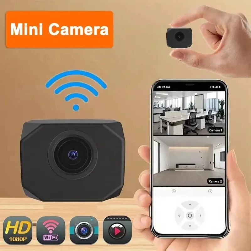 2026 1080P HD Mini WiFi Camera AP Hotspot Remote Monitor Portable Small Camcorder Home Security Surveillance Smart Camera New
2026 1080P HD Mini WiFi Camera AP Hotspot Remote Monitor Portable Small Camcorder Home Security Surveillance Smart Camera New