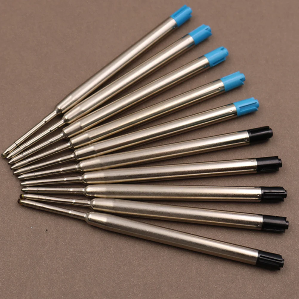 20Pcs Gel Ink Pen Refills 1mm Metal Tip Smooth Ink Refill Leakproof for Crafting Scrapbooking Drawing Student Office Black
20Pcs Gel Ink Pen Refills 1mm Metal Tip Smooth Ink Refill Leakproof for Crafting Scrapbooking Drawing Student Office Black