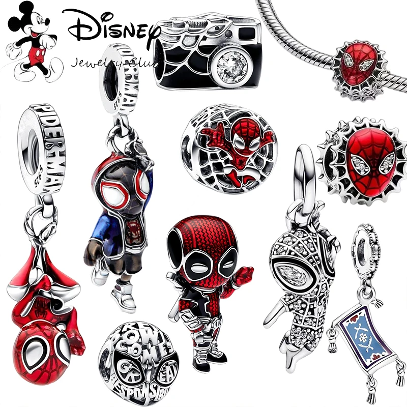 MINISO Hot Sale Disney Marvel Movie Spider Man Series Dangle Charm Beads Fit Original Europeans 925 Silver Bracelet Jewelry Gift
MINISO Hot Sale Disney Marvel Movie Spider Man Series Dangle Charm Beads Fit Original Europeans 925 Silver Bracelet Jewelry Gift