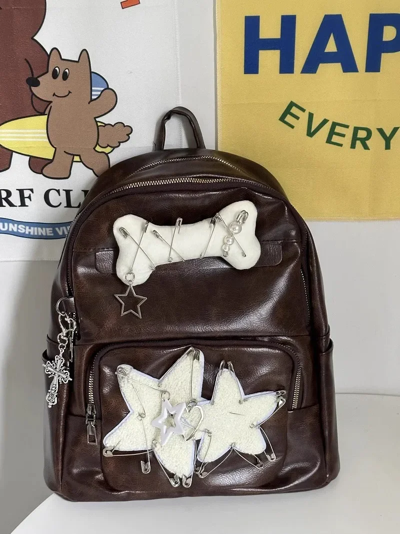 Korean Casual Travel Backpack Women 2024 New Simple All Match Schoolbags Fashion Trendy Backpacks for Students Y2k Aesthetic Ins
Korean Casual Travel Backpack Women 2024 New Simple All Match Schoolbags Fashion Trendy Backpacks for Students Y2k Aesthetic Ins