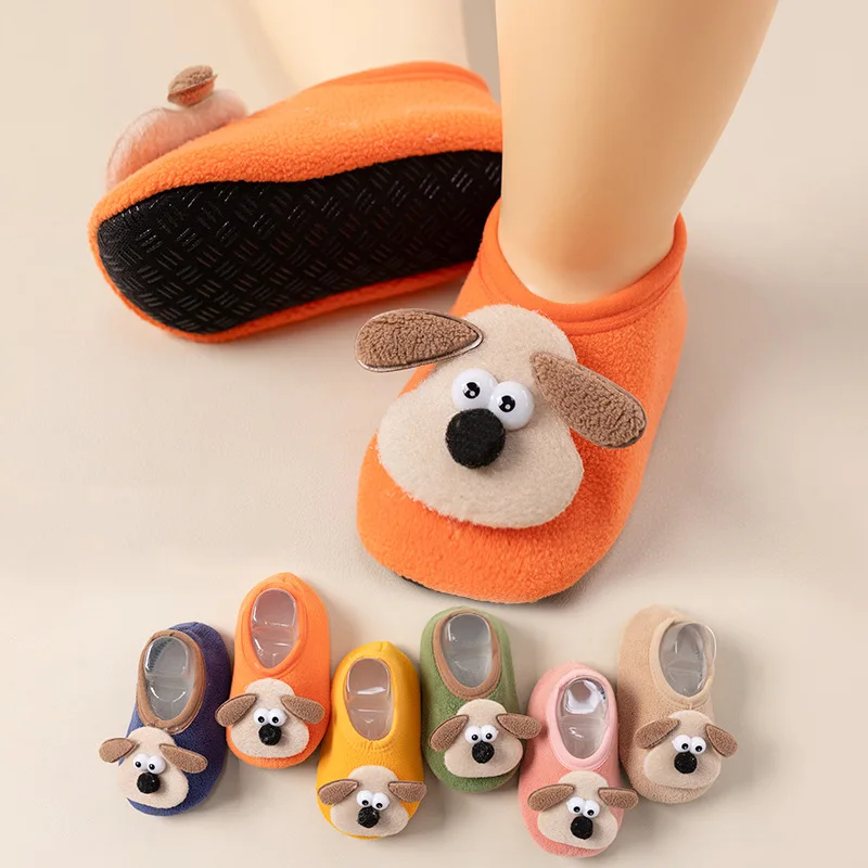 Cute Puppy Baby Socks Anti Slip Soft Sole Cartoon Walking Shoes Early Education Baby Shoes Socks
Cute Puppy Baby Socks Anti Slip Soft Sole Cartoon Walking Shoes Early Education Baby Shoes Socks