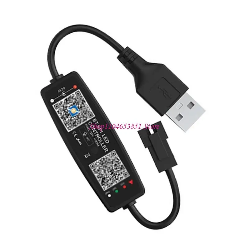 RGBIC LED Light Strips Controller With Music Mode And 16 Million Color Option
RGBIC LED Light Strips Controller With Music Mode And 16 Million Color Option