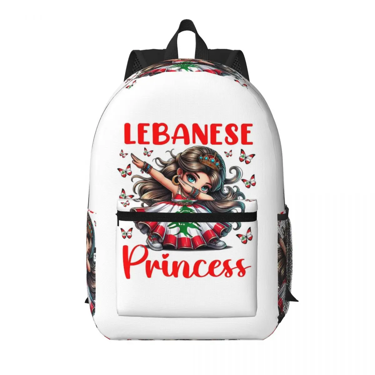 Lebanese Princess Dabbing Student Backpack School Bag Hiking Travel Daypack for Boys Girls Bookbag Shoulder Bags
Lebanese Princess Dabbing Student Backpack School Bag Hiking Travel Daypack for Boys Girls Bookbag Shoulder Bags