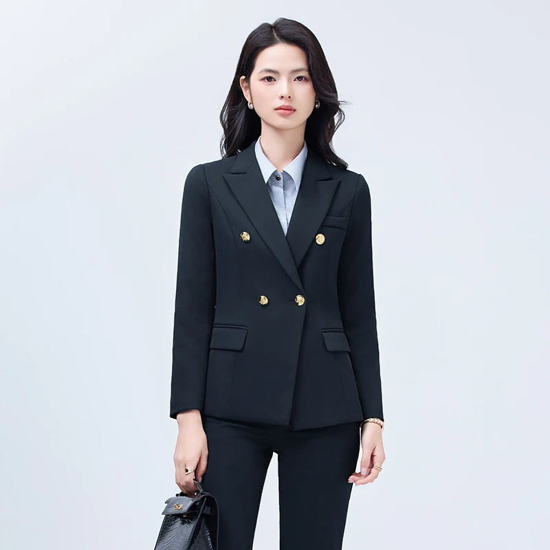 Formal suit, long pants set, ladies' temperament, commuting style, slim fit, flared pants, straight leg pants to choose from
Formal suit, long pants set, ladies' temperament, commuting style, slim fit, flared pants, straight leg pants to choose from